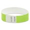 Sicurix Security Wristbands, 0.75" x 10", Green, 100PK 85060 - alternate 1